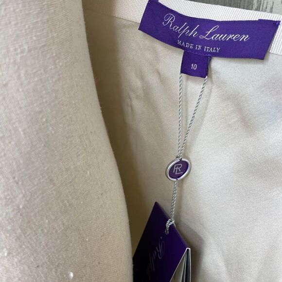 Ralph Lauren Pre-Spring 18 Collection Vanilla Wildflower Silk Chiffon Maxi Skirt - Picture 3 of 17